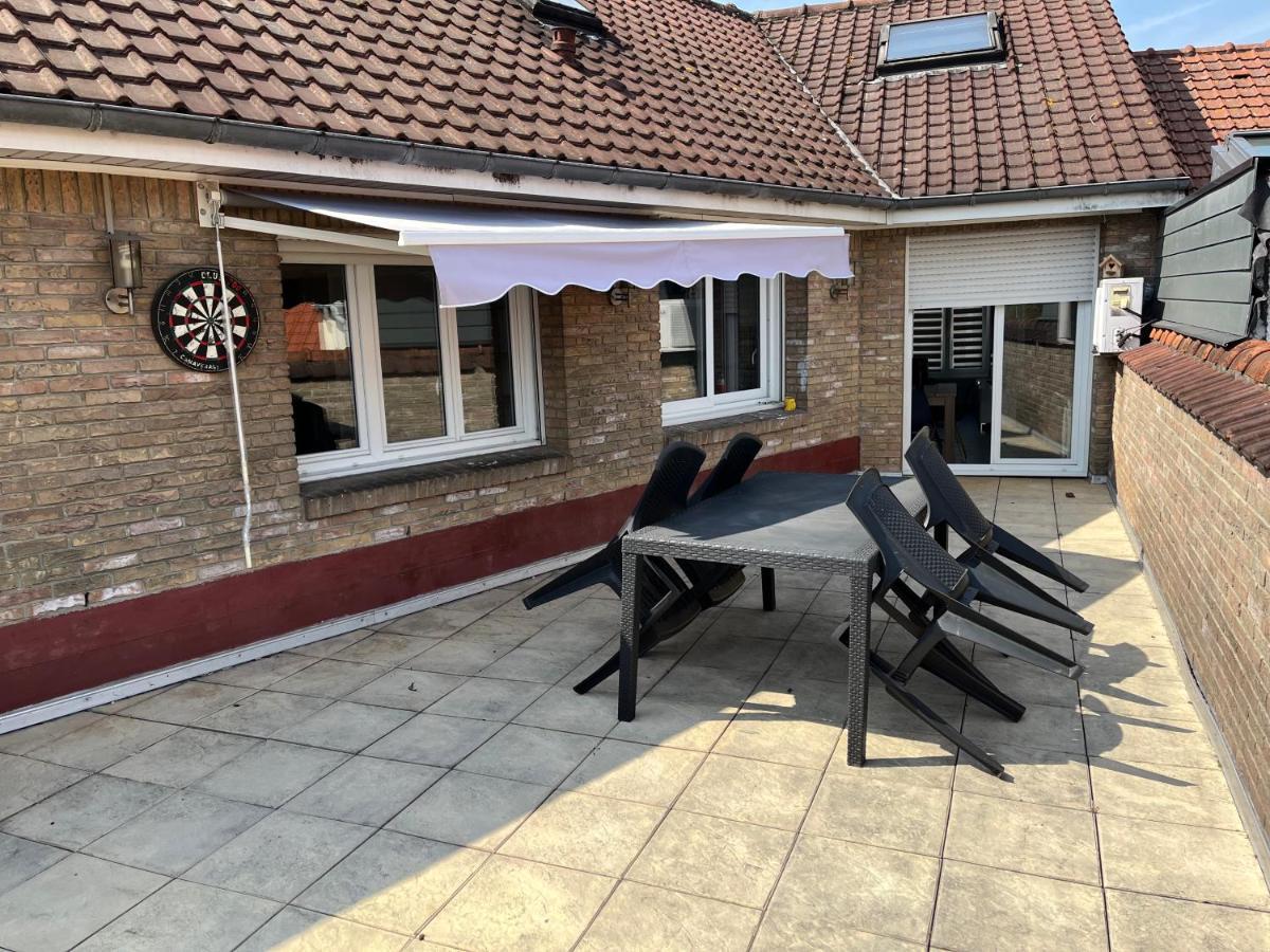 Appartement 2 Chambres Spacieuses Avec Terrasse Brouckerque Esterno foto